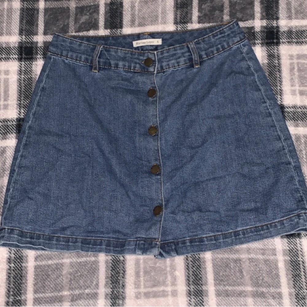 Marine Layers Jean skirt